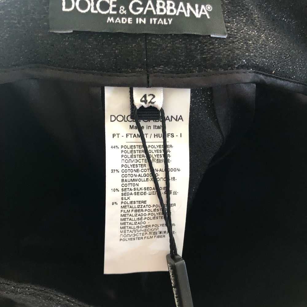BRAND NEW Dolce & Gabbana dress pants - sparkly material